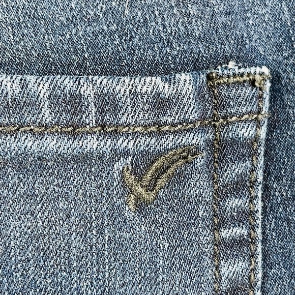 William Rast Blue Mid-Rise Crop Boot Jeans Juniors Size 28 Stretch - Picture 6 of 14